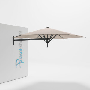 Paraflex muurparasol 300cm zwarte Neo arm   (Lin)