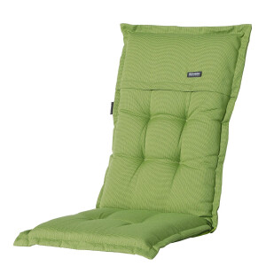 Tuinkussen hoge rug   Rib lime