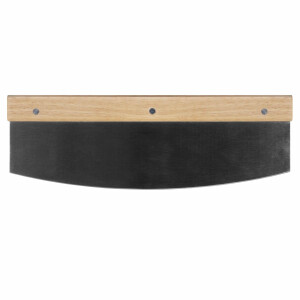 Krumble Pizzasnijder met houten handvat - RVS