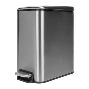 QUVIO Pedaalemmer / Prullenbak - Metaal - 5 L