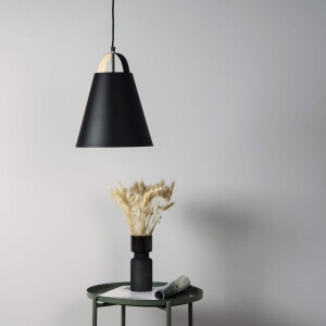 QUVIO Bijzettafel Marco - Metaal - 42 x 42 x 52 cm - Groen