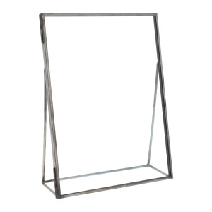 QUVIO Fotolijst - Metaal - Glas - Antraciet