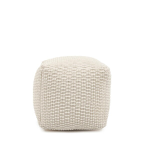Kave Home Poef 'Mascarell' 45 x 45cm