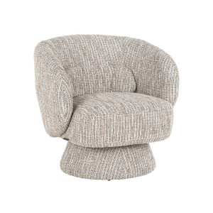 Richmond Draaifauteuil 'Cavallo' Geweven stof, kleur Beige