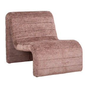 Richmond Fauteuil 'Kelly' Chenille, kleur Oudroze