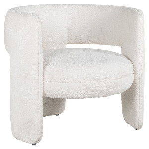 Richmond Fauteuil 'Lima' Teddy, kleur Wit