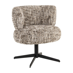 Richmond Draaibare Eetkamerstoel 'Alexis' kleur Bruin