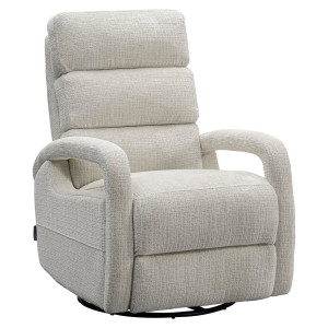 Richmond Verstelbare Draaifauteuil 'Denvi' Chenille, kleur Beige