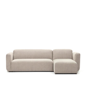 Kave Home Loungebank 'Neom' Links/Rechts, kleur Beige