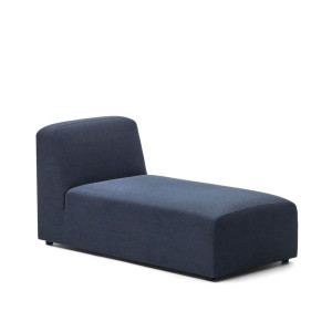 Kave Home Chaise Longue 'Neom' kleur Donkerblauw