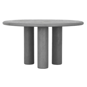 DTP Home Ronde Eettafel 'Clio' Betonlook, 140cm, kleur Grijs