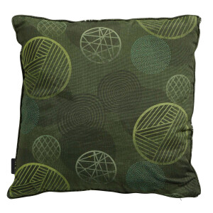 Sierkussen 50x50cm   Circle green