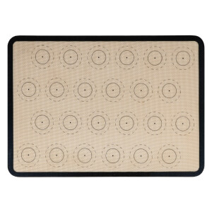 Krumble Siliconen bakmat met 24 cirkels - 29,5 x 42 cm