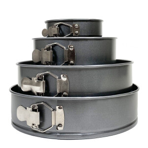 Krumble Springvormen set van 4 - Diameter 26, 24, 18 en 12 cm