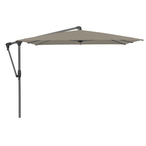 Glatz zweefparasol Sunwing® Casa easy 270x270cm stofklasse 2 ash (antraciet frame)