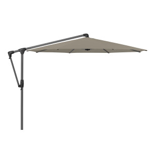 Glatz zweefparasol Sunwing® Casa easy 330cm stofklasse 2 ash (antraciet frame)