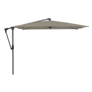 Glatz zweefparasol Sunwing® Casa easy 300x240cm stofklasse 2 ash (antraciet frame)