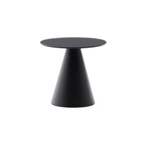 Kave Home Ronde Bijzettafel 'Wilshire' 35cm, kleur Zwart
