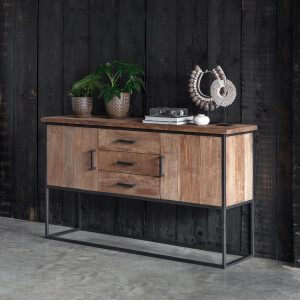 DTP Home Dressoir 'Beam' Teakhout, 158cm, kleur Naturel