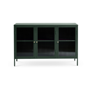 Katja metalen sideboard groen - 132 x 40 cm