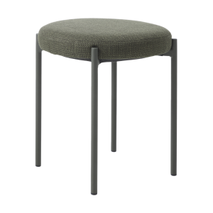 Pico metalen krukje groen - met olijfgroene zitting - 48 cm