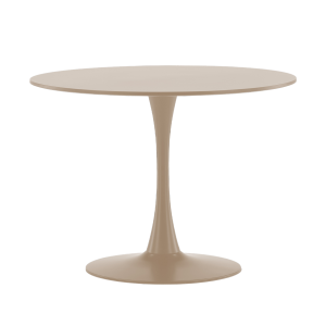 Amy houten eettafel beige - Ø100 cm