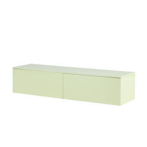 Fieke houten tv meubel licht groen - 160 x 35 cm