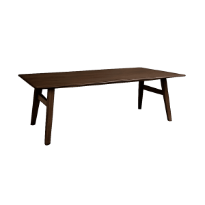 Tower Living Eettafel 'Aura' Acaciahout, 160 x 90cm, kleur Espresso