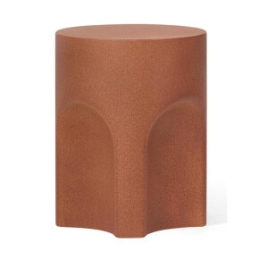 Jesper Home Ronde Bijzettafel 'Kamo' 35cm, kleur Sienna