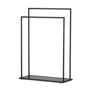 Eva zwart metalen kledingrek - 100 x 70 cm