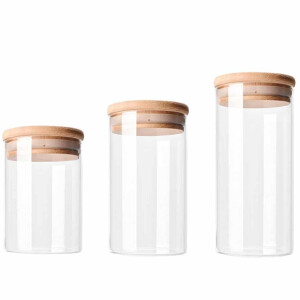 Krumble Voorraadpotten set van 3 - Diameter 9 cm