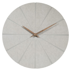 QUVIO Wandklok - Diameter 30 cm - Hout