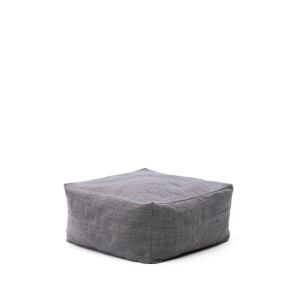 Kave Home Outdoor Poef 'Vedell' PET, kleur Donkerblauw