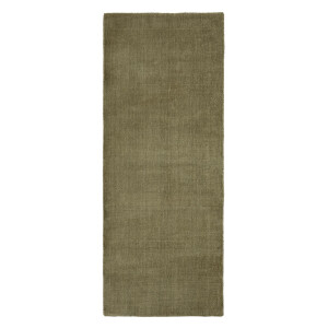 Kave Home Vloerkleed 'Empuries' 80 x 200cm, kleur Donkergroen
