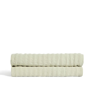 Kave Home Sprei 'Rilune' 120 x 100cm, kleur Lichtgroen