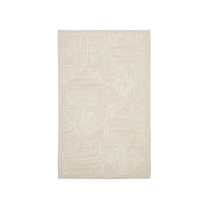 Kave Home Vloerkleed 'Sicali' Jute, 160 x 230cm, kleur Wit