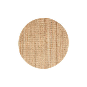 Kave Home Rond Vloerkleed 'Madelin' Jute, 150cm