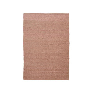 Kave Home Vloerkleed 'Sallova' Jute, 160 x 230cm, kleur Roze