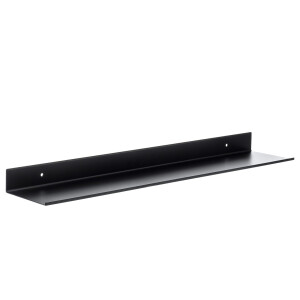XIVADA Wandrek Rosa - Industrieel - Aluminium - Boren - Zwart - 60 cm