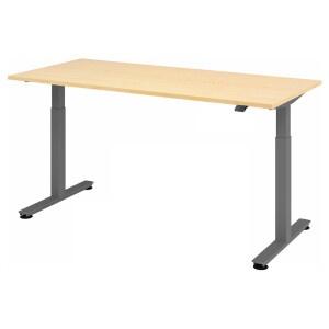 XMST 19 G | 180x80 | Bureau elektrisch in hoogte verstelbaar. - Esdoorn 180 x 80 Tafelhoogte I Elektrisch in hoogte verstelbaar