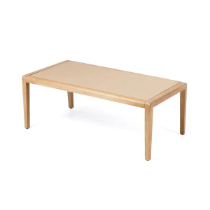 Kave Home Salontafel 'Better' Massief Acacia, 120 x 70cm, kleur Beige