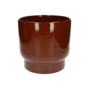 Bloempot'Mara', aardewerk, terracottaØ 24
