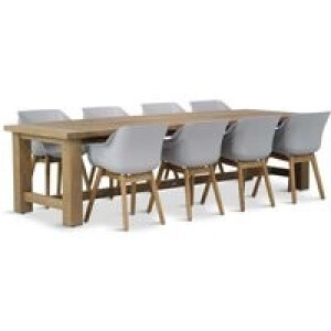 Hartman Sophie teak/Fourmile 300 cm dining tuinset 9-delig