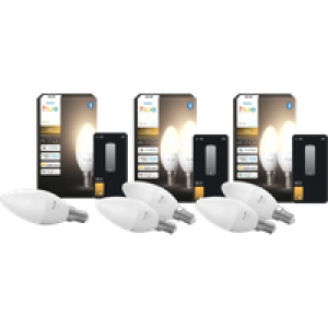 Philips Hue Kaarslamp White E14 5-Pack