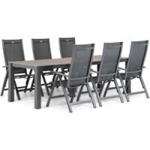 Hartman Royal Club/Valley 240 cm dining tuinset 7-delig