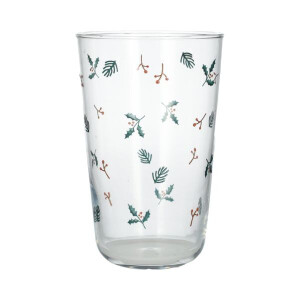 Hoog glas, kersttakjes, 400 ml