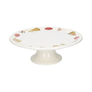 Taartplateau, steengoed, peren, Ø29 cm