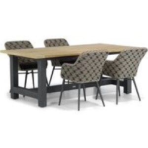 Lifestyle Crossway/San Francisco 200 cm dining tuinset 5-delig