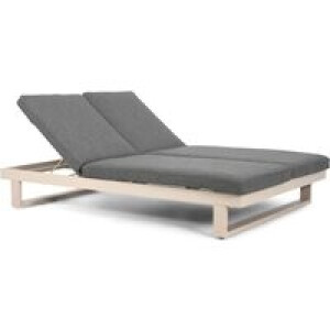 Lifestyle Massimo ligbed met kussen loft/dark grey