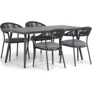 Santika Vivian/Valencia 170 cm dining tuinset 5-delig